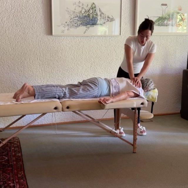 Eindruck aus der Massagepraxis