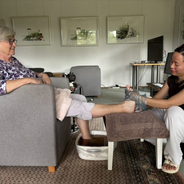 Eindruck aus der Massagepraxis
